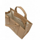 KARL LAGERFELD - K/rsg Md Square Tote Peb Emb - 1LG - B1W30041/1LG