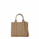 KARL LAGERFELD - K/rsg Mn Square Tote Peb Emb - 1LG - B1W30042/1LG