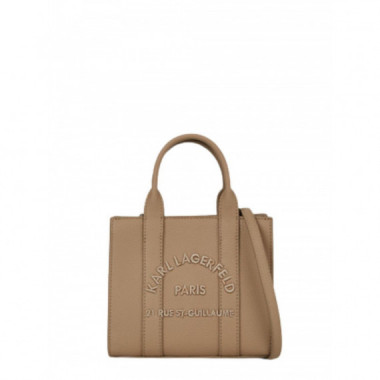 KARL LAGERFELD - K/rsg Mn Square Tote Peb Emb - 1LG - B1W30042/1LG