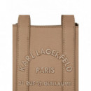 KARL LAGERFELD - K/rsg Mn Square Tote Peb Emb - 1LG - B1W30042/1LG