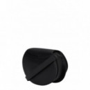 KARL LAGERFELD - K/wellen Saddle Bag - 999 - B1W30045/999