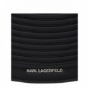 KARL LAGERFELD - K/wellen Saddle Bag - 999 - B1W30045/999