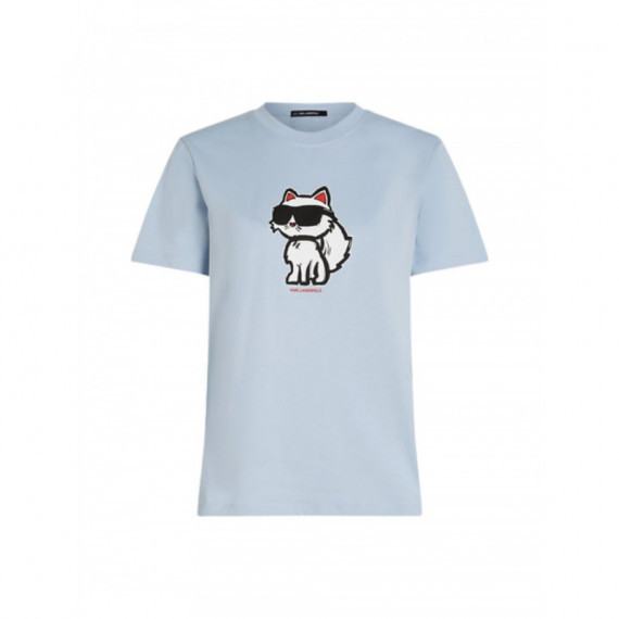 KARL LAGERFELD - Ikon Sketch Choupette Tshirt - 1KZ - A1W17128/1KZ