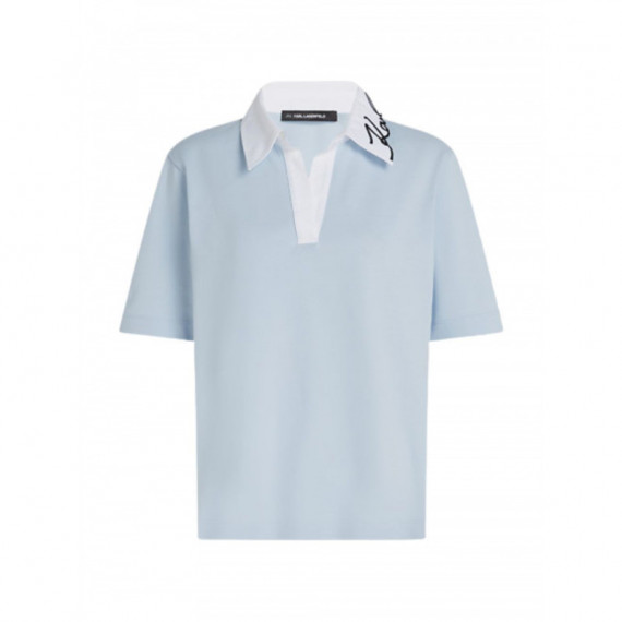 KARL LAGERFELD - Karl Signature Polo - 1KZ - A3W17113/1KZ
