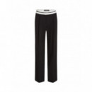 KARL LAGERFELD - Bw Essential Suit Pants - 999 - B1W10002/999
