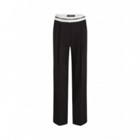 KARL LAGERFELD - Bw Essential Suit Pants - 999 - B1W10002/999