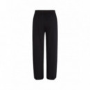 KARL LAGERFELD - Logo Rhinestone Sweatpants - 999 - B1W10020/999