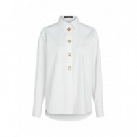 KARL LAGERFELD - Karl Daily Poplin Shirt - 100 - B1W11012/100