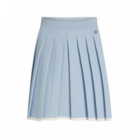 KARL LAGERFELD - Contrast Knit Skirt - 1QV - B1W12003/1QV