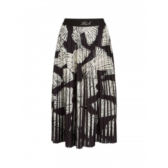 KARL LAGERFELD - Commercial Pleated Skirt - 2HF - B1W12008/2HF