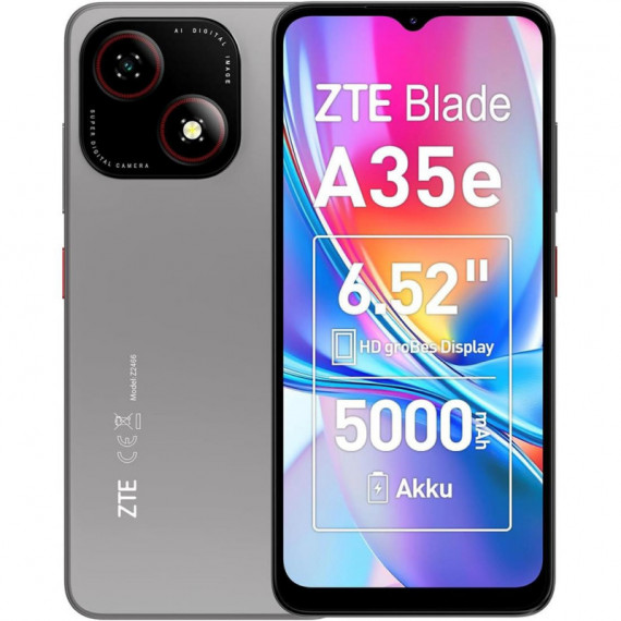 ZTE Blade A35E 2+4GB 64GB Silvery Gray
