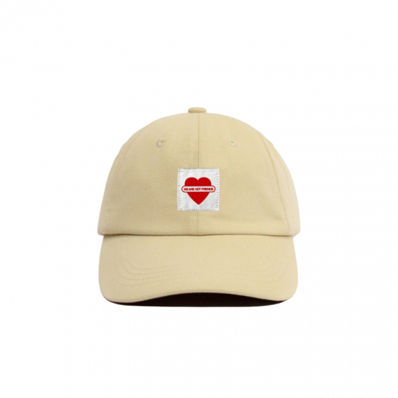 Gorros y Gorras Gorra WE ARE NOT FRIENDS Cream