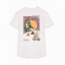 Camisetas Hombre Camiseta ARICA Bonfire White