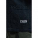 Chaquetas Hombre Sobrecamisa CAT Twill Blue Nights