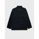 Chaquetas Hombre Sobrecamisa CAT Twill Blue Nights