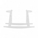 Soporte Capazo Balancin Madera Blanco  CAMBRASS