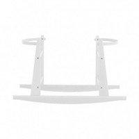 Soporte Capazo Balancin Madera Blanco  CAMBRASS