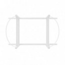 Soporte Capazo Balancin Madera Blanco  CAMBRASS