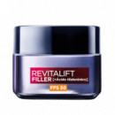 L'OREAL Revitalift Filler Crema Rellenadora Intensiva con ácido Hialurónico, 50ML