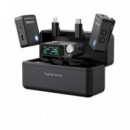 SARAMONIC Ultra Black Sistema Sonido Inalambrico