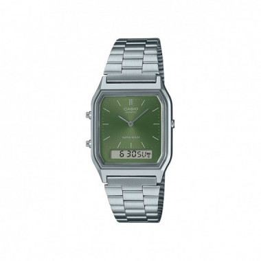 CASIO Reloj Anal&oacute;gico Digital AQ-230A-3AMQYES