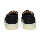 Mocasin Antifaz ante Azul  HUGO BOSS