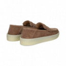 Mocasin Antifaz ante Beige  HUGO BOSS