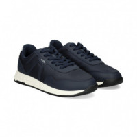 Talon Blanco Ante+nylon Azul  HUGO BOSS