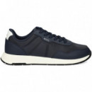 Talon Blanco Ante+nylon Azul  HUGO BOSS