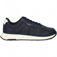 Talon Blanco Ante+nylon Azul  HUGO BOSS