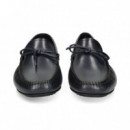 Conductor Lazo Piel Azul  HUGO BOSS