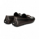 Conductor Lazo Piel Moka  HUGO BOSS