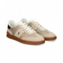 Deportivo Ante+nylon Tonos Beige   POLO RALPH LAUREN