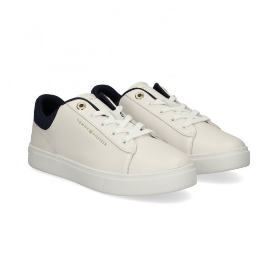 Talon Azul Deportivo Piel Hielo  TOMMY HILFIGER
