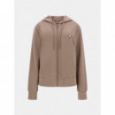 Sudadera con Capucha y Cremallera de GUESS