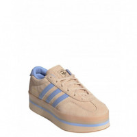 ADIDAS ORIGINALS - Gazelle Stack W - Halblu Bluspa GUM3 - JS3927/HALBLU Bluspa GUM3