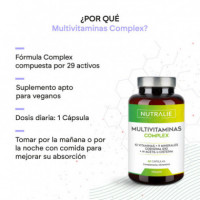 Multivitamins Complex 60 Caps  NUTRALIE