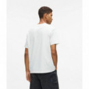 Klj Reg Ss K Logo Tee White  KARL LAGERFELD