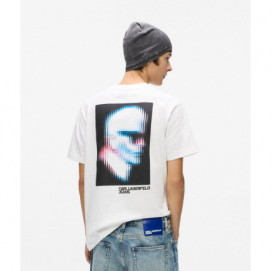 KLJ REG SS KARL TEE WHITE