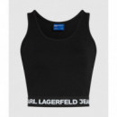 Klj Milano Tank Black  KARL LAGERFELD