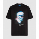 Klj Reg Graffiti Logo Black  KARL LAGERFELD