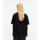 Klj Reg Graffiti Logo Black  KARL LAGERFELD