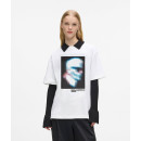 Klj Relaxed Ss Karl Tee White  KARL LAGERFELD