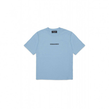 Camiseta Slouch Fit Celeste  DSQUARED2