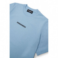 Camiseta Slouch Fit Celeste  DSQUARED2