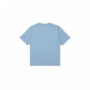 Camiseta Slouch Fit Celeste  DSQUARED2