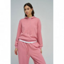 Sudadera Mujer Sudadera SALSA JEANS Hoodie con Jacquard