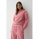 Sudadera Mujer Sudadera SALSA JEANS Hoodie con Jacquard