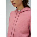 Sudadera Mujer Sudadera SALSA JEANS Hoodie con Jacquard