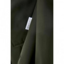 RAINS Chaquetas Mujer Chubasquero Curve de Mujer con Corte Femenino Verde